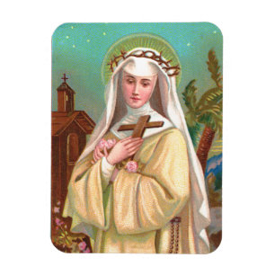 Die heilige Rosa von Lima bei Nacht (M 024) Magnet