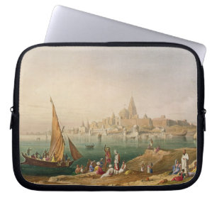 Die heilige Stadt und die Tempel von Dwarka, vom Laptopschutzhülle