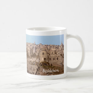Die heilige Stadt von Bethlehem Kaffeetasse