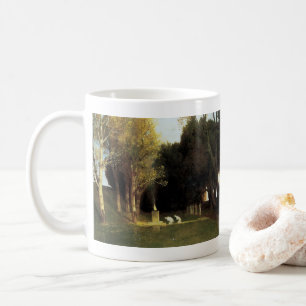 Die heilige Tanne von Arnold Böcklin, Vintage Art Kaffeetasse