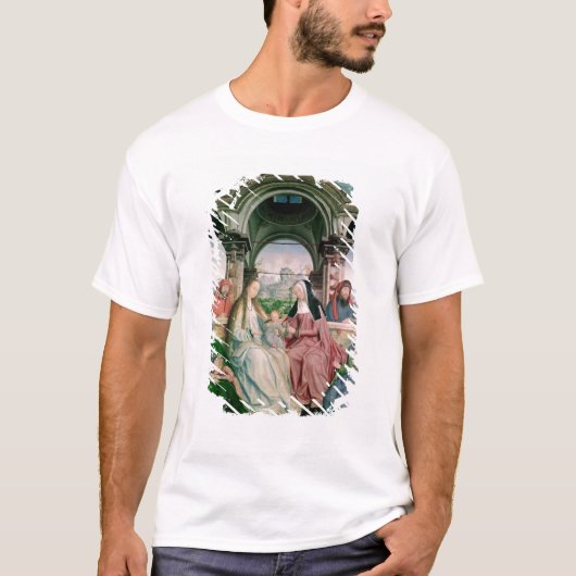 Die heilige Verwandtschaft oder der Altarpiece von T-Shirt (Vorderseite)