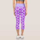 Die Heilige Violette Flamme - Ich Bin Capri Leggings (Rückseite)