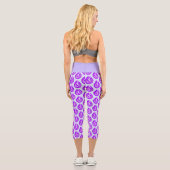 Die Heilige Violette Flamme - Ich Bin Capri Leggings (Rückseite)