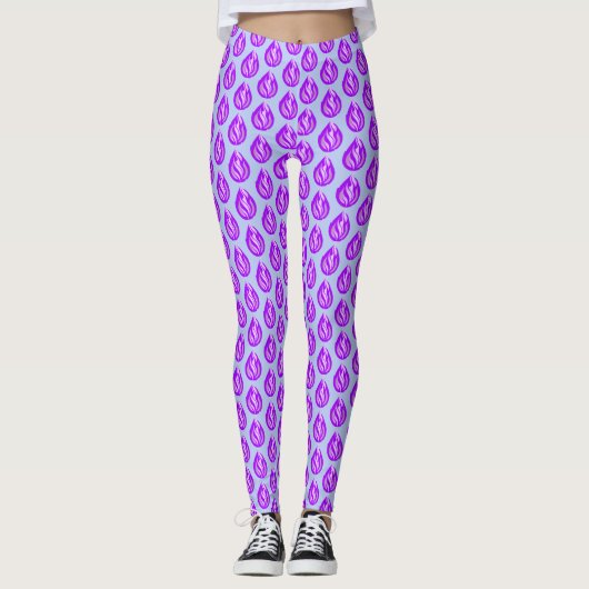 Die Heilige Violette Flamme - Ich Bin Leggings (Vorderseite)