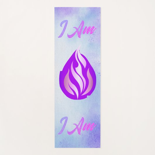 Die Heilige Violette Flamme - Ich Bin Yogamatte (Vorderseite)