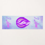 Die Heilige Violette Flamme - Ich Bin Yogamatte (Vorderseite (Horizontal))