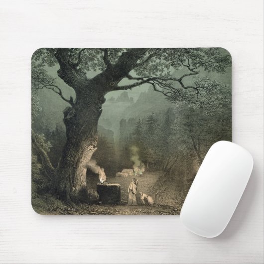 Die heilige Waldung der Druiden Mousepad (Mit Mouse)