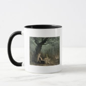 Die heilige Waldung der Druiden Tasse (Links)
