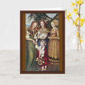 Die Heiligen Agnes und Dorothy Kunigunde durch Karte (Gelbe Blume)