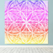 Die heiligen Blueprints | Miami Sunset, Samen des  Leinwanddruck (Insitu (Holzboden))