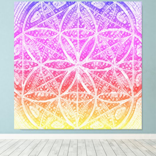 Die heiligen Blueprints | Miami Sunset, Samen des  Leinwanddruck (Insitu (Holzboden))