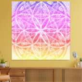 Die heiligen Blueprints | Miami Sunset, Samen des Leinwanddruck (Insitu (Wohnzimmer))