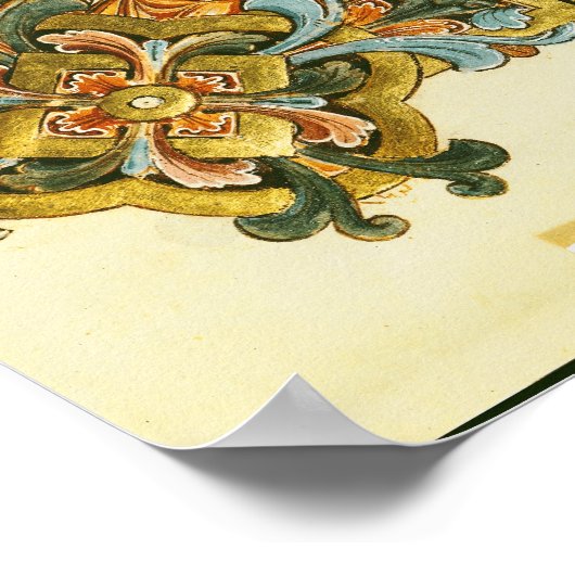 Die heiligen Frauen am Grab Poster (Ecke)