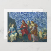 Die heiligen Frauen am Grab Postkarte (Vorne/Hinten)
