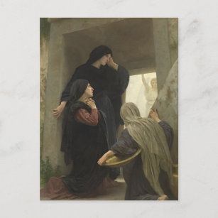 Die heiligen Frauen am Grab von William Bouguereau Postkarte