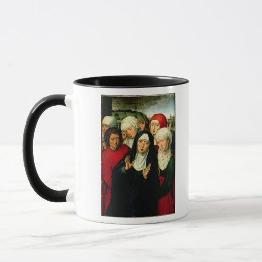 Die heiligen Frauen, rechte Platte Tasse (Links)