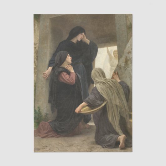 Die heiligen Frauen von William Bouguereau Seidenpapier (Vorderseite)