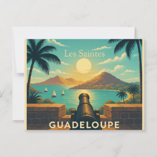 Die heiligen Guadeloupe Fort Napoleon Postkarte
