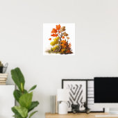 Die Heiligkeit der Herbstsaison Poster (Heimbüro)