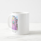 Die Heilung der Erde heilt uns alle Kaffeetasse (Vorderseite Links)