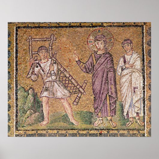 Die Heilung des Paralytischen von Capernaumx Poster (Vorne)