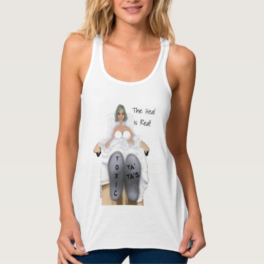 Die Heilung ist real! Brustimplantatbewusstsein Sh Tank Top (Vorderseite)