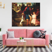 Die Heilung von Saint Roch Leinwanddruck (Insitu (Wohnzimmer))