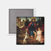 Die Heilung von Saint Roch Magnet (Vorderseite/Rückseite)