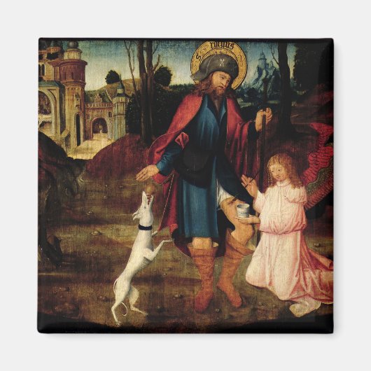 Die Heilung von Saint Roch Magnet (Vorne)