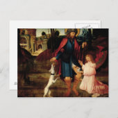 Die Heilung von Saint Roch Postkarte (Vorne/Hinten)