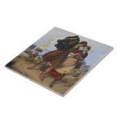 Die Heimkehr der Fischer (von Rudolf Jordan) Fliese (Seite)