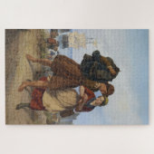 Die Heimkehr der Fischer (von Rudolf Jordan) Puzzle (Horizontal)