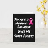 Die heimlich erhoffte Strahlung gibt mir den Super Karte (Gelbe Blume)