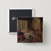 Die Heirat bei Cana, 1660 Button (Vorne & Hinten)