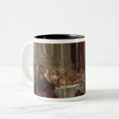 Die Heirat bei Cana, 1660 Zweifarbige Tasse (Vorderseite Links)
