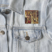 Die Heirat bei Cana, c.1500 Button (Beispiel)