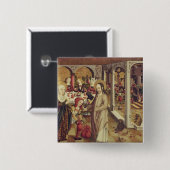 Die Heirat bei Cana, c.1500 Button (Vorne & Hinten)