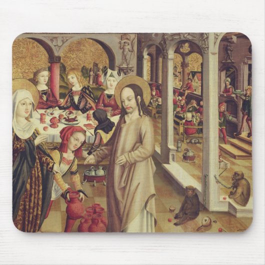 Die Heirat bei Cana, c.1500 Mousepad (Vorne)