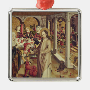 Die Heirat bei Cana, c.1500 Ornament Aus Metall