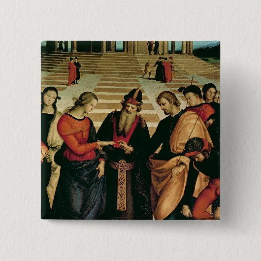 Die Heirat der Jungfrau, 1504 Button (Vorderseite)