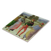 Die Heirat der Jungfrau, Sonderkommando von vier Fliese (Seite)