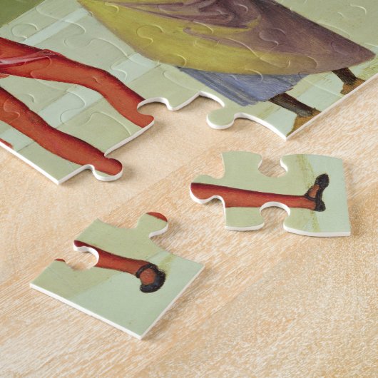 Die Heirat der Jungfrau, Sonderkommando von vier Puzzle (Seite)