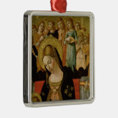 Die Heirat des Heiligen Catherine von Siena Silbernes Ornament (Rechts)