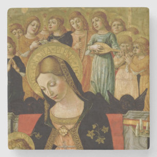 Die Heirat des Heiligen Catherine von Siena Steinuntersetzer