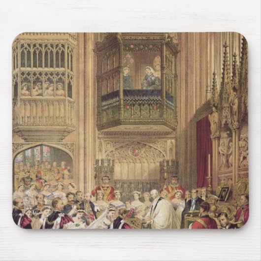 Die Heirat von Edward VII Mousepad (Vorne)