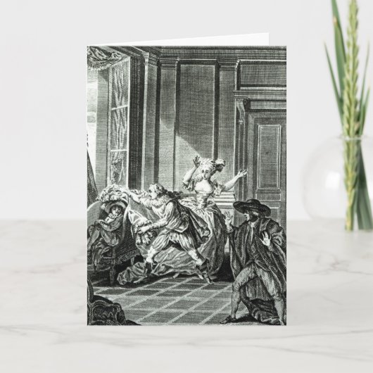Die Heirat von Figaro Karte (Vorderseite)