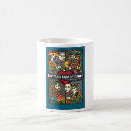 Die Heirat von Figaro, Oper Kaffeetasse