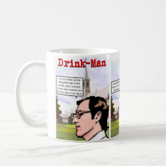 "Die Heirat von Getränk-Man" Kaffee-Tasse Kaffeetasse