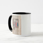 Die Heirat von König Philippe-Auguste von Tasse (Vorderseite Links)