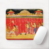 Die Heirat von Krishnas Eltern, von einer Mousepad (Mit Mouse)
